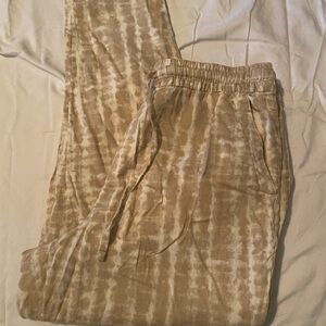 Old Navy Linen Pants. Size Medium